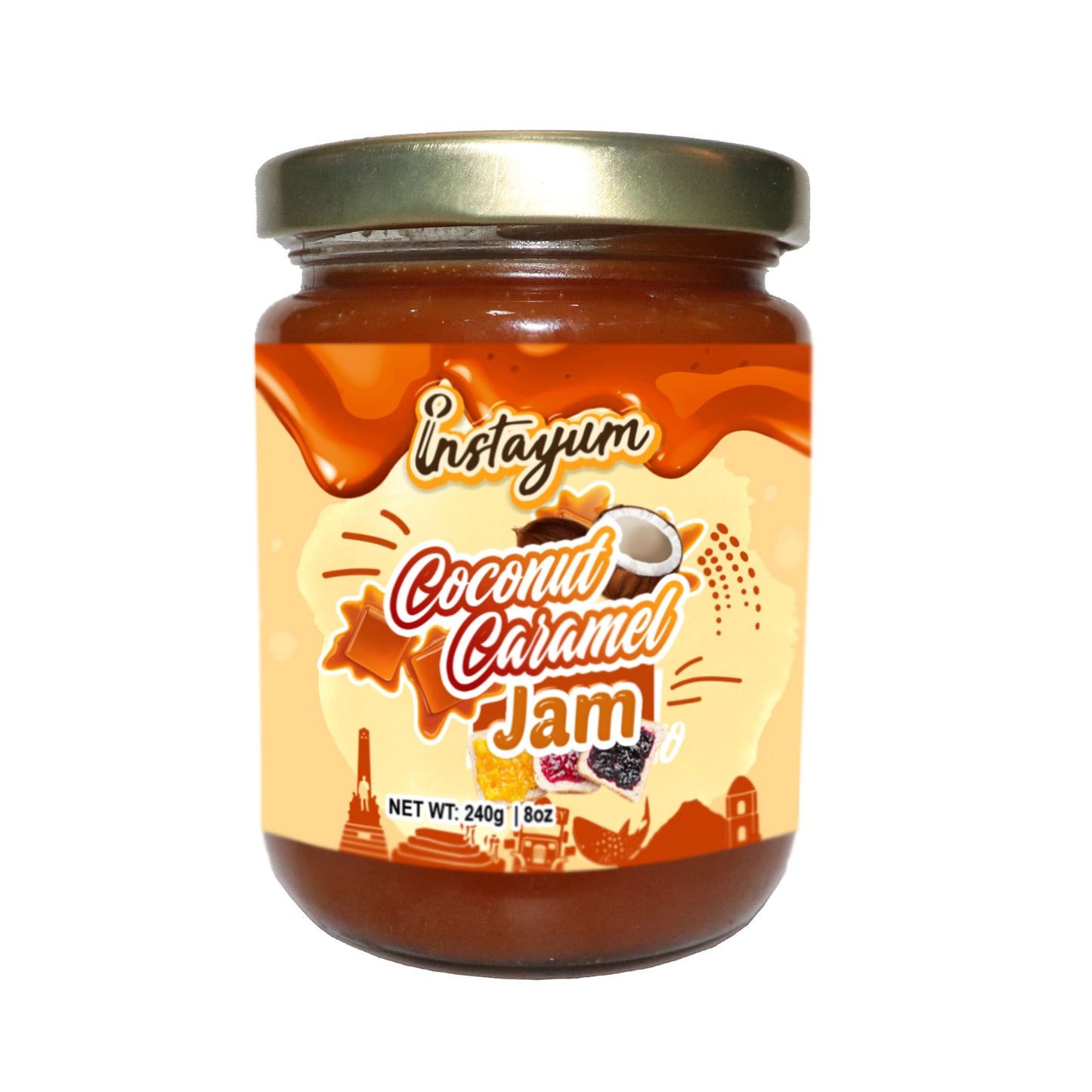 Instayum Coconut Caramel Jam 230g