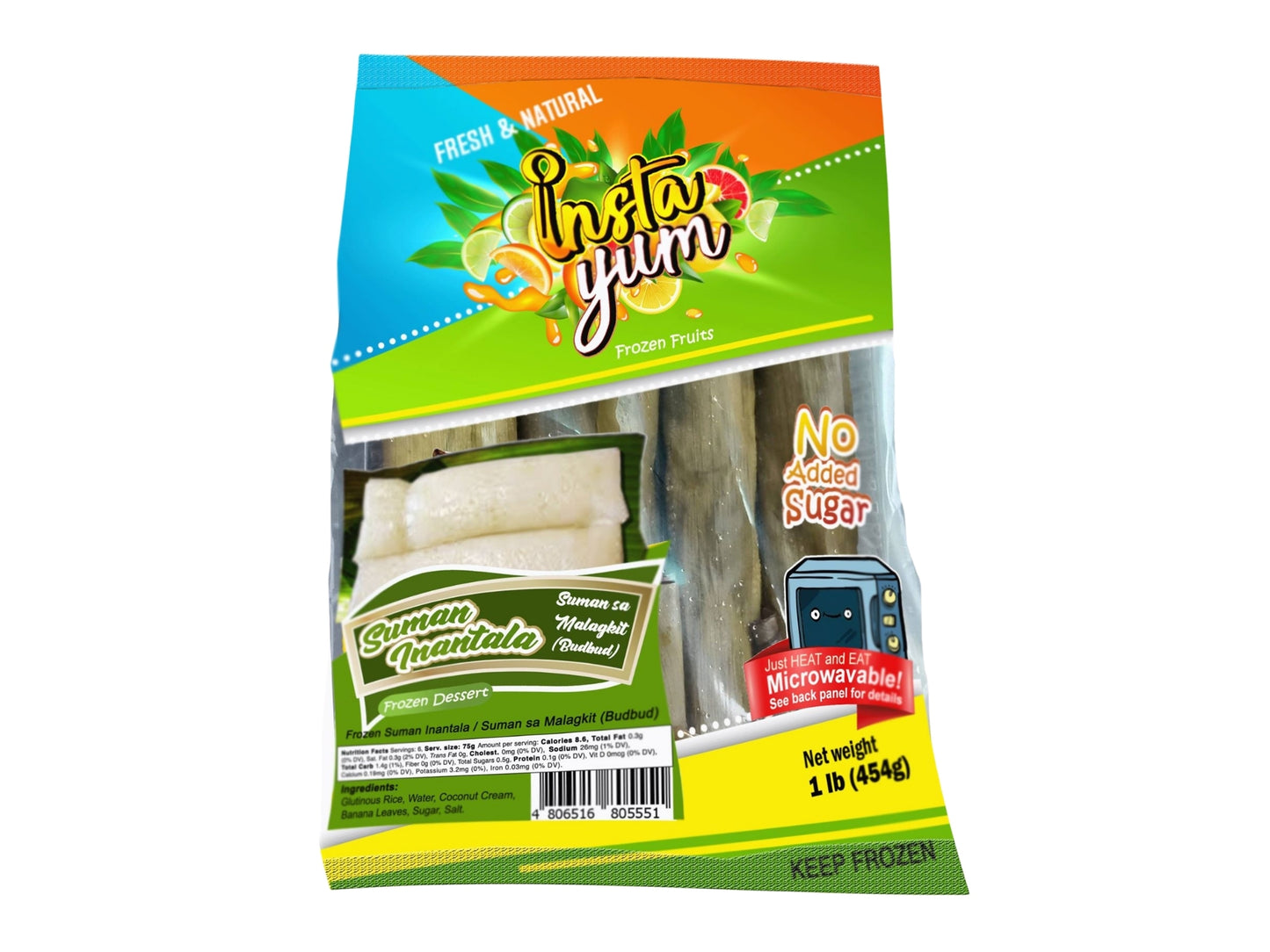 Instayum Frozen Special Glutinous Rice and Coconut Cake Suman Inantala Antala