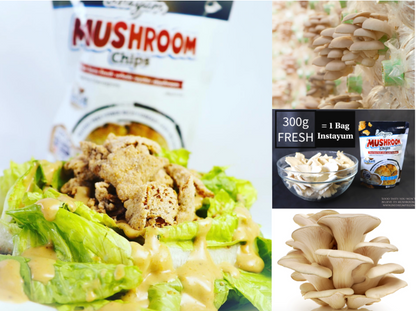 Instayum Vegan Mushroom Chips Cheese Flavor